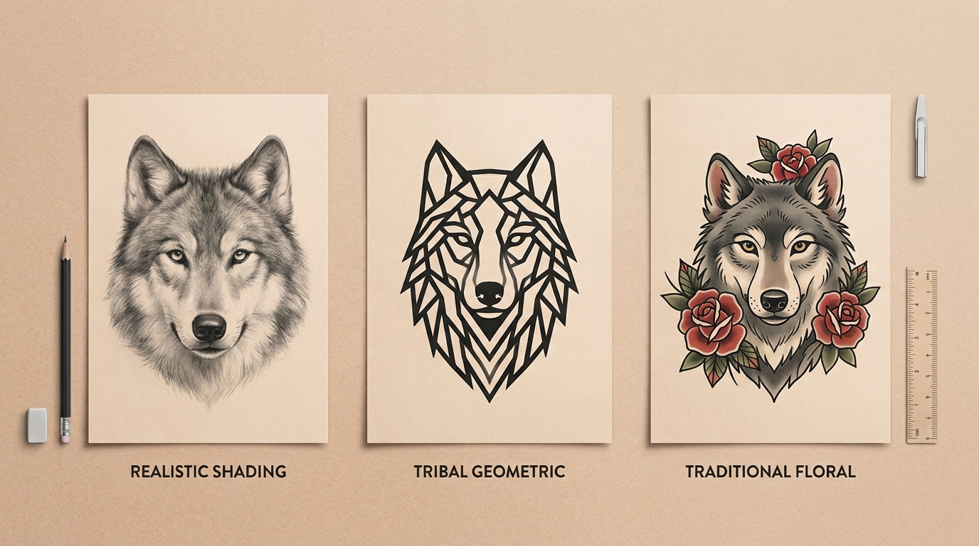 Lone Wolf Tattoo Meaning: 7 Powerful Designs For Independent Spirits
