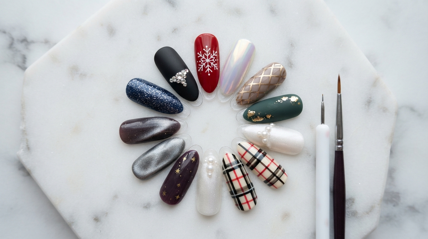 23 Classy Cute & Sparkly Manicure Ideas