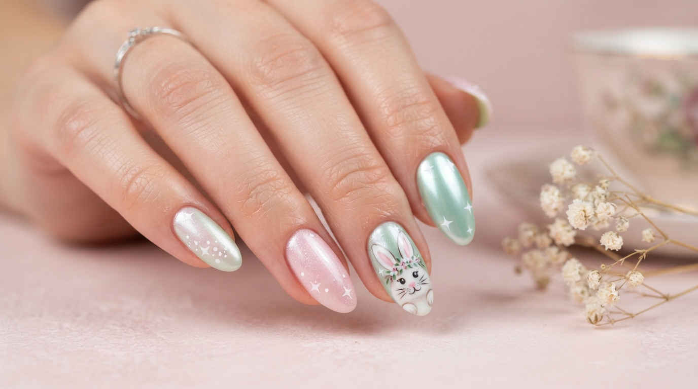 23 Classy Cute & Sparkly Manicure Ideas