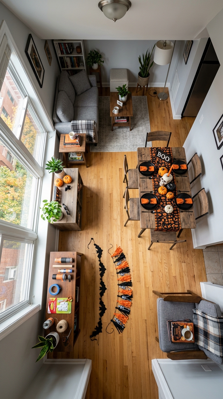 17+ Spooky Halloween Ideas for Small Spaces and Apartments