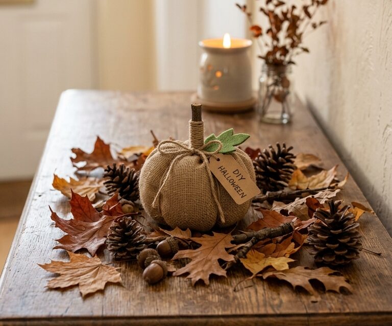 Spooky-Chic Halloween Entryway Decor Anyone Can DIY on a Budget