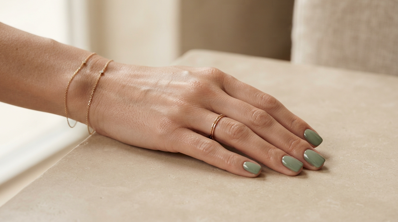 Sage Green Nail Ideas