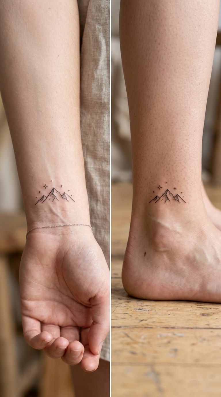 Mountain Tattoo Ideas 30+ Designs, Meanings & Placement Tips