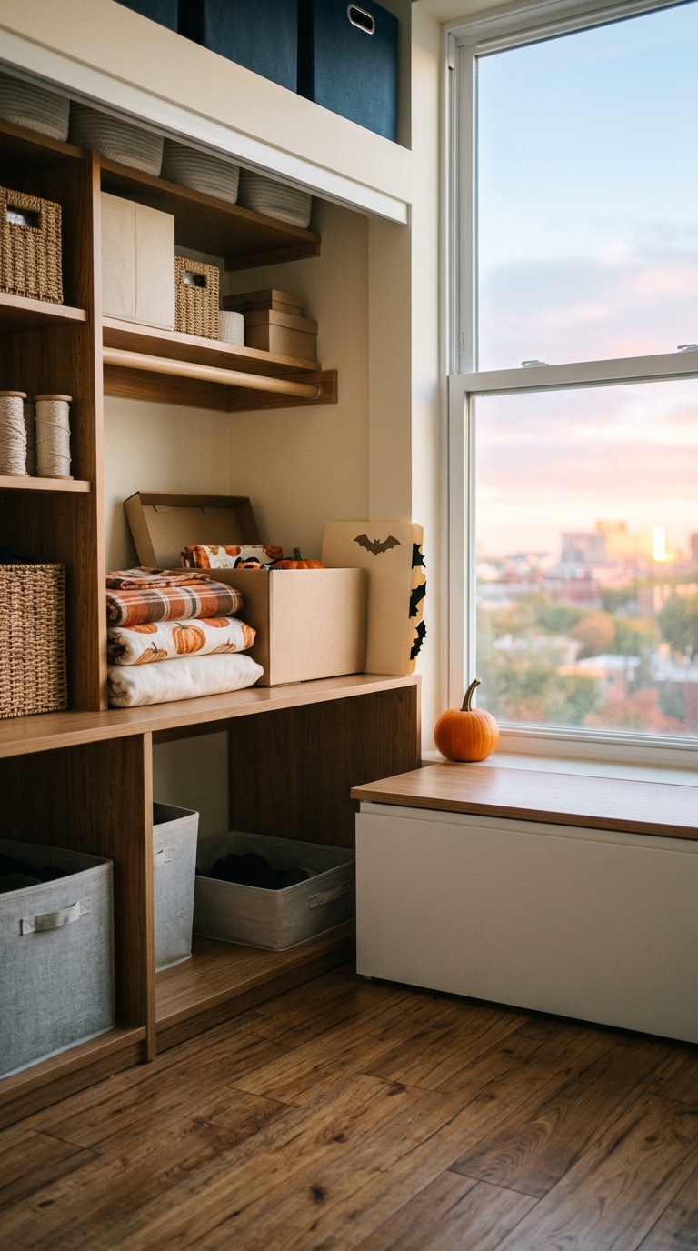 12 Halloween Decor Ideas for a Small Apartment (Spooky, Cheap & Renter-Safe)