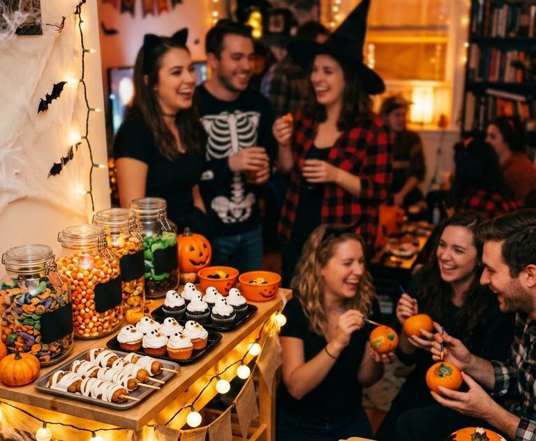 12 Halloween Decor Ideas for a Small Apartment (Spooky, Cheap & Renter-Safe)