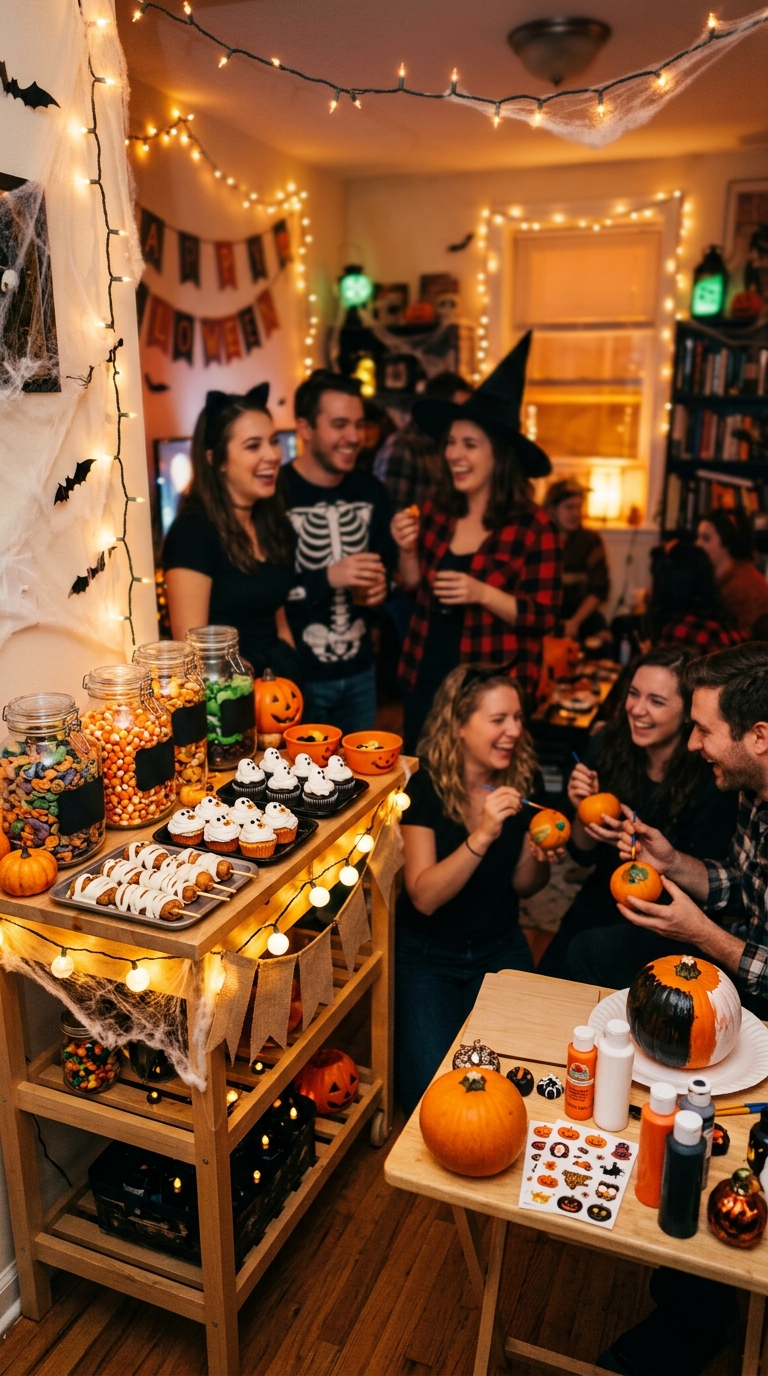 12 Halloween Decor Ideas for a Small Apartment (Spooky, Cheap & Renter-Safe)