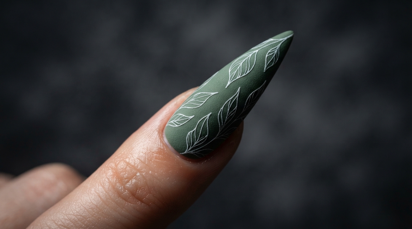Sage Green Nail Ideas