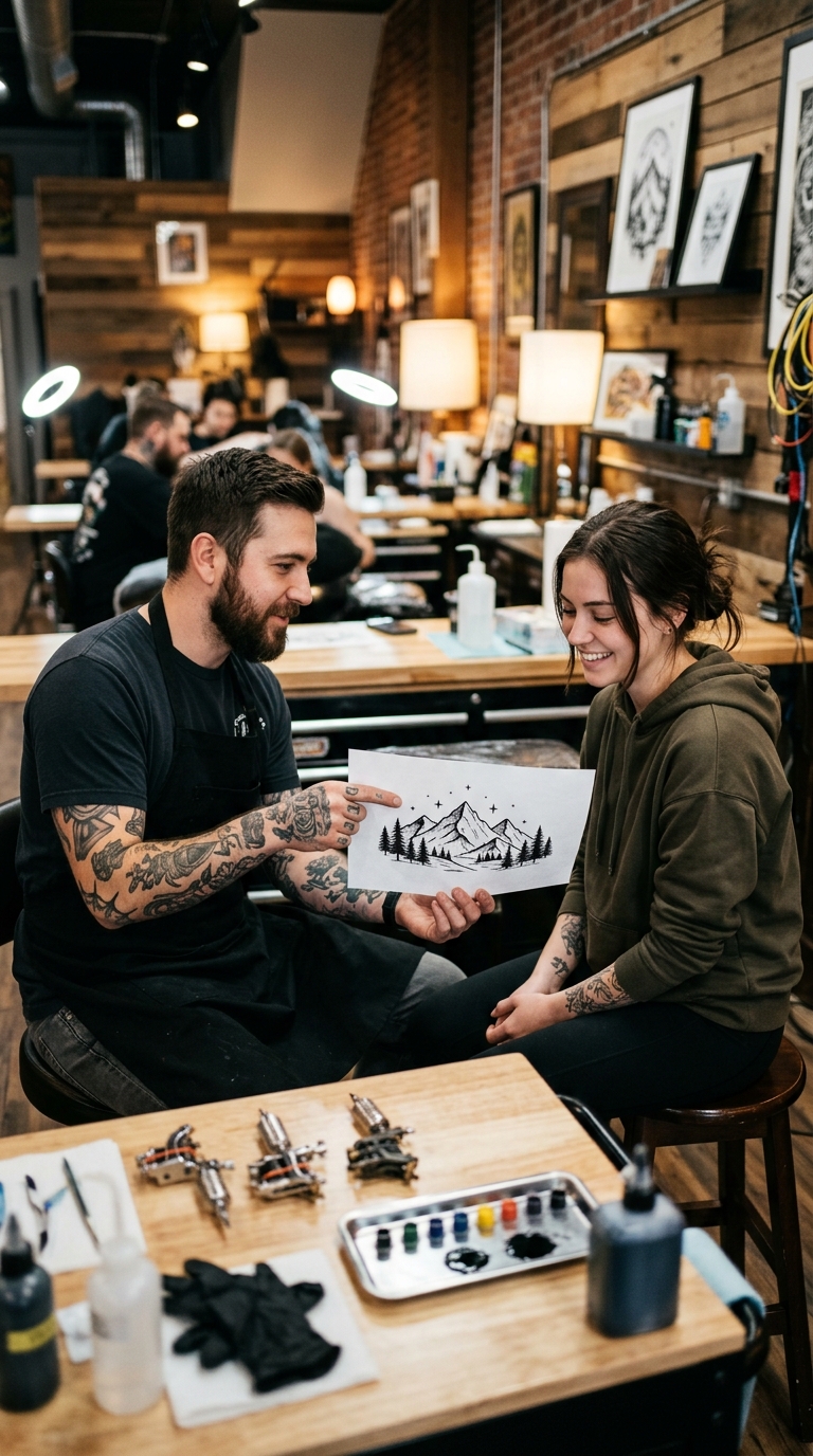 Mountain Tattoo Ideas 30+ Designs, Meanings & Placement Tips