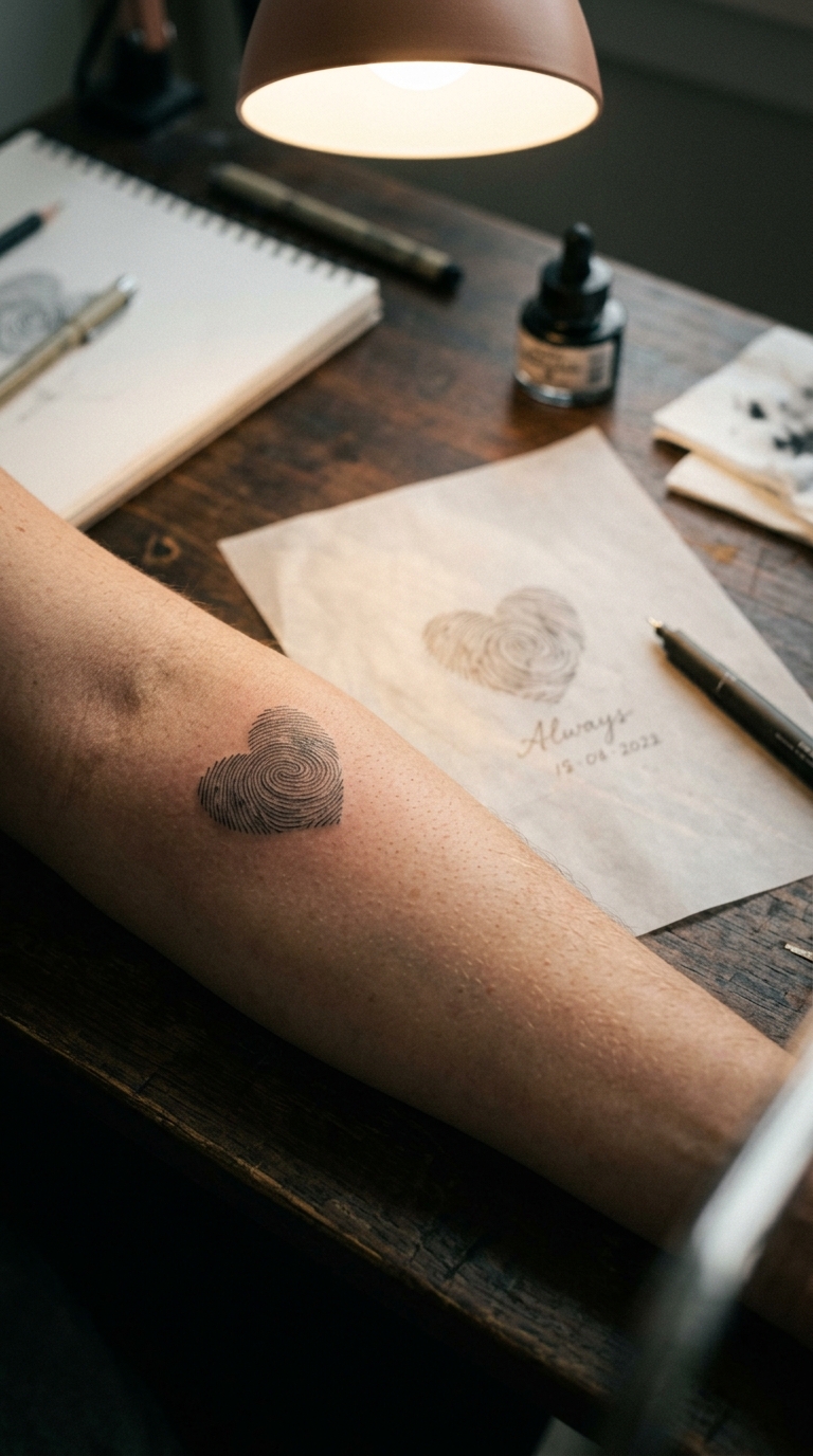 In Loving Memory Tattoos Meaningful Ideas to Honor Someone You Miss