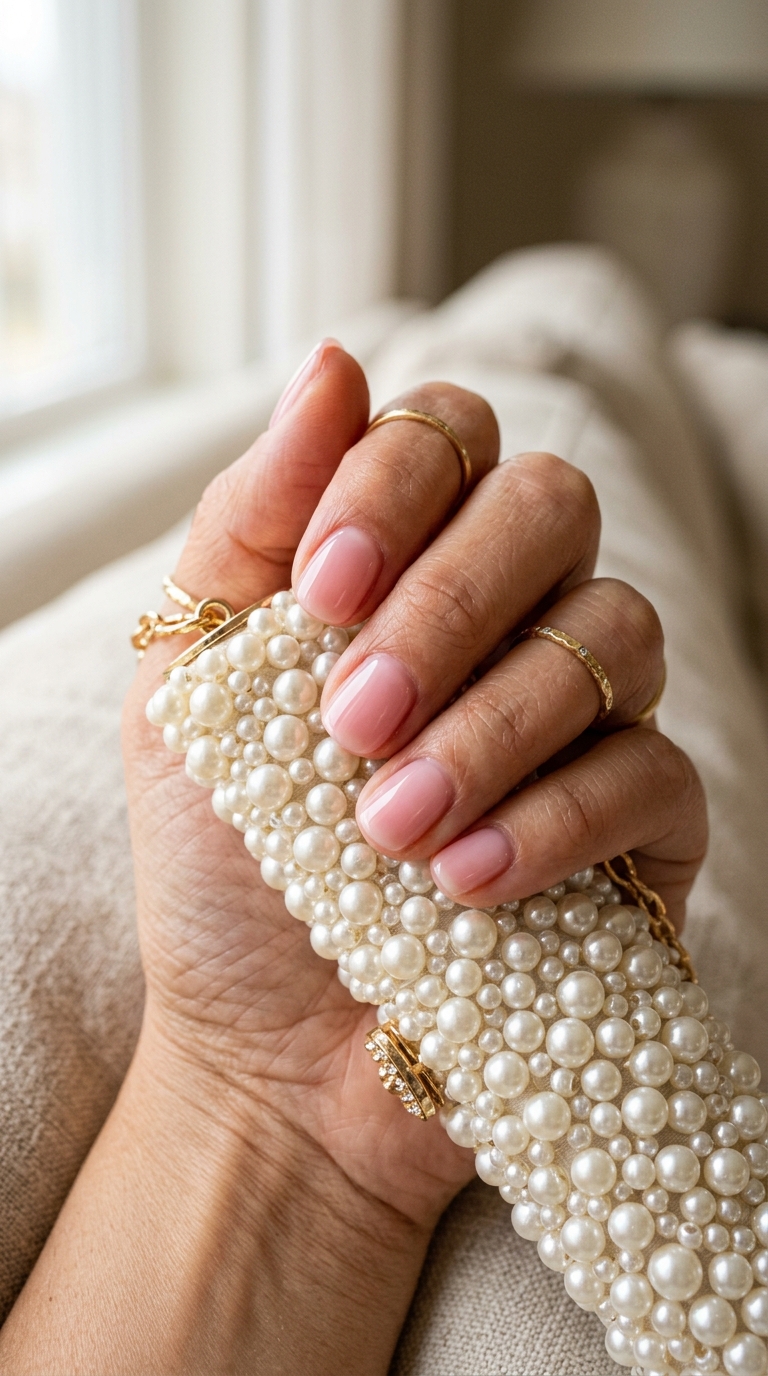 25 Pink Hoco Nails That Match Every Dress Color