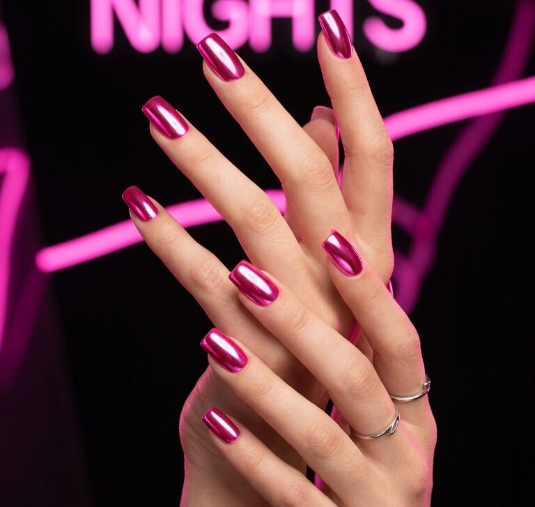 25 Pink Hoco Nails That Match Every Dress Color