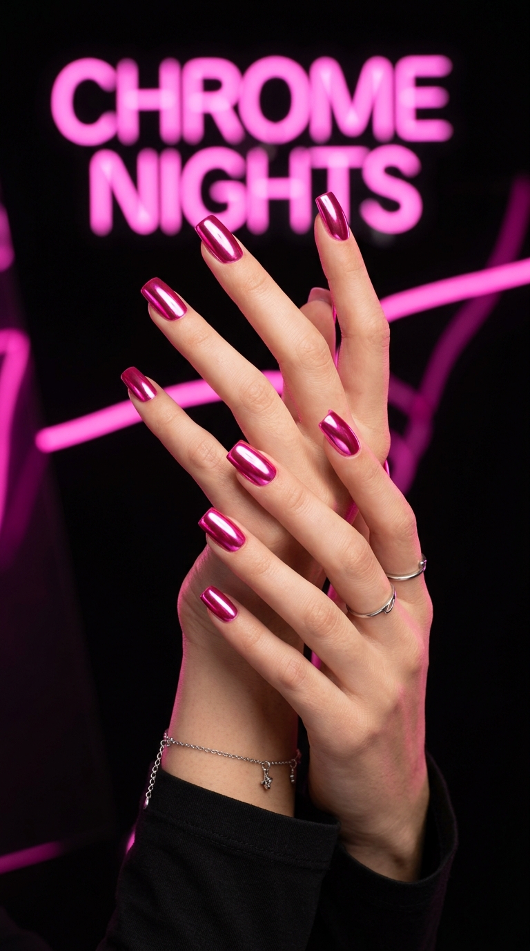 25 Pink Hoco Nails That Match Every Dress Color