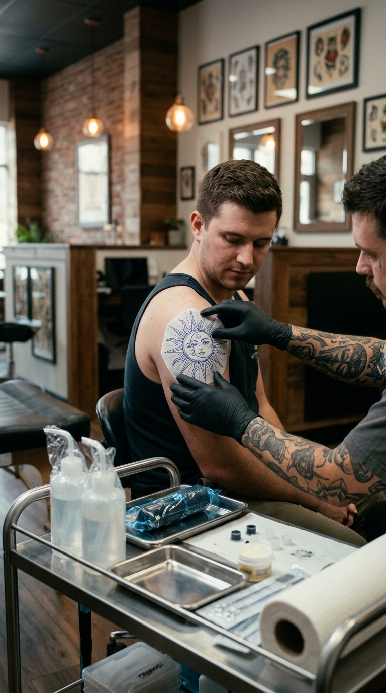 Sun and Moon Tattoos Meanings, Styles, Placements and Design Ideas