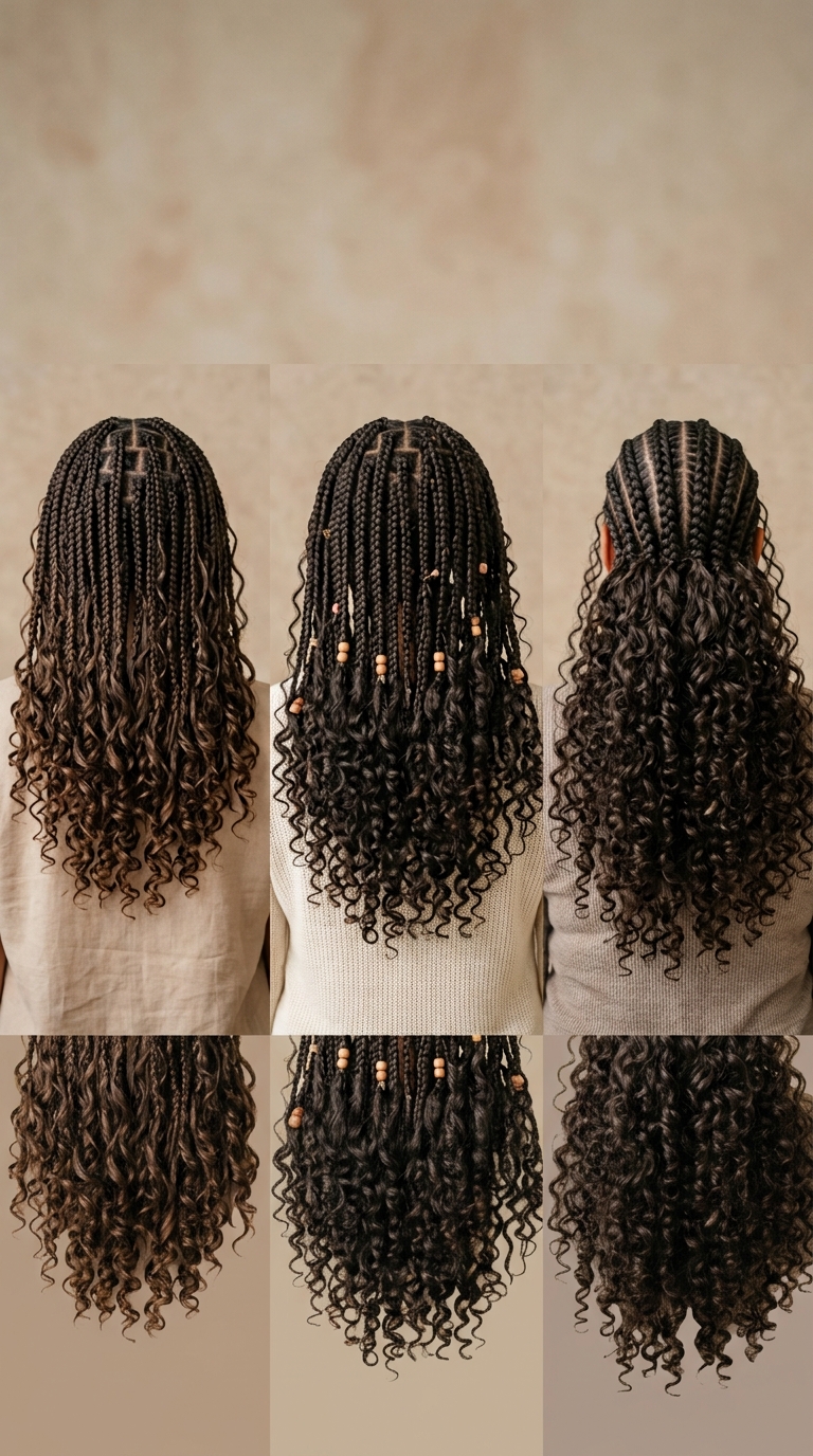 Boho Braids Hairstyle 12 Ways to Wear Them, Plus Everything You Need Before Booking