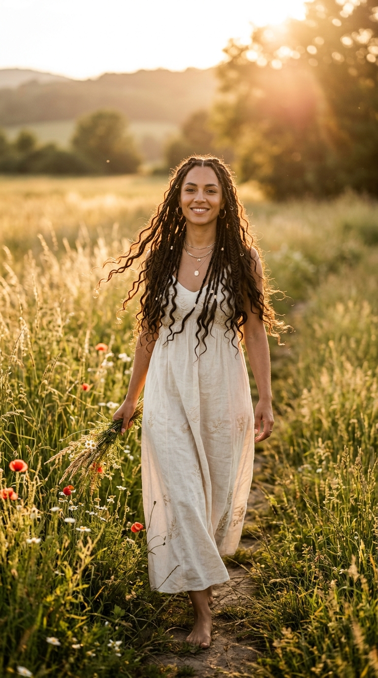 Boho Braids Hairstyle 12 Ways to Wear Them, Plus Everything You Need Before Booking