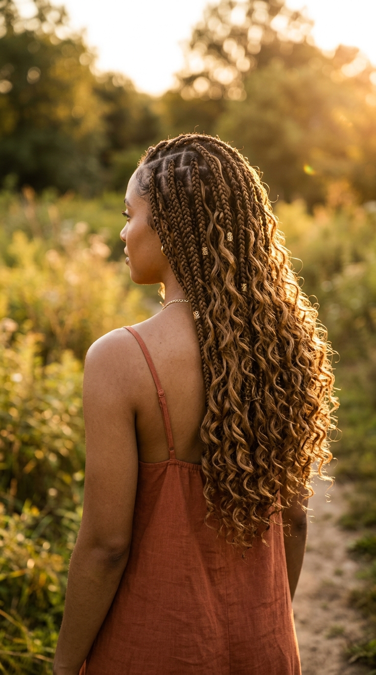 Boho Braids Hairstyle 12 Ways to Wear Them, Plus Everything You Need Before Booking